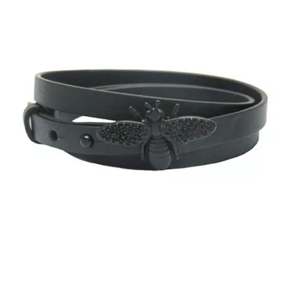 Dior Abielle Bee Triple Wrap Leather Bracelet - Picture 1 of 6